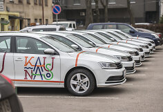 Kauno miesto savivaldybė išsinuomojo ekonomiškus automobilius