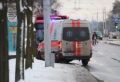 Vilniuje troleibusas sužalojo jaunuolį.