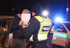 Paskutinio 2016-ųjų penktadienio vakaro reidas Vilniuje