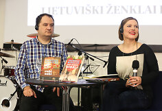  Francesco Miralleso knygų &bdquo;Maži dalykai dideli&ldquo;, &bdquo;Vabi sabi&ldquo; pristatymas Vilniaus knygų mugėje