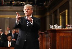 Donaldo Trumpo kalba JAV Kongresui