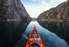 Kelionė baidare po Norvegijos fjordus