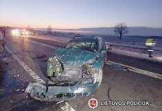 Avarija ties Limarkų kaimu