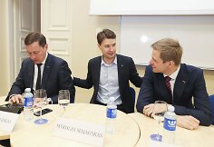 Artūras Zuokas, Mykolas Majauskas ir Remigijus &Scaron;ima&scaron;ius