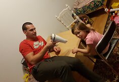 Karolis Grinius su vaiku