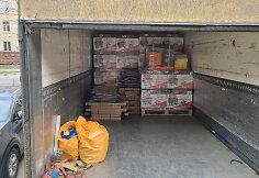 Krovimas į sunkvežimį