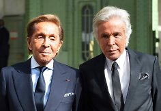 Valentino Garavani ir Giancarlo Giammetti