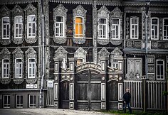 Tomsko medinė architektūra