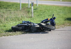 Minsko pl. avarijos metu žuvo motociklininkas