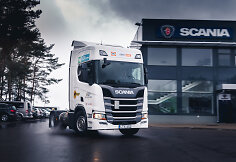 Dujomis varomas vilkikas &bdquo;Scania R 410 LNG&ldquo;