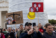 Protestas prie&scaron; valdančiąją koaliciją