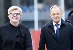 Ingrida Šimonytė, Donaldas Tuskas