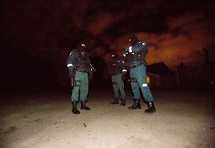 Policija čigonų tabore