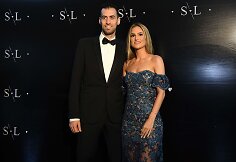 Sergio Busquetsas su žmona Elena Galera Moron