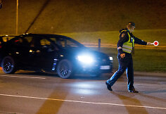 Kelių policijos naktinis reidas