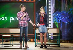 Vilija Matačiūnaitė ir Tadas Juodsnukis