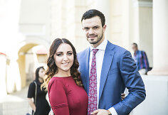 Giedrė Girnytė su draugu