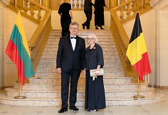Jo Didenybės Belgijos Karaliaus ir Jos Didenybės Belgijos Karalienės rengiamas atsakomasis renginys