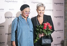 Justė Arlauskaitė ir Agnė Grigaliūnienė