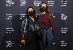 Filmų festivalio &bdquo;Nepatogus kinas&ldquo; atidarymo akimirka