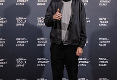 Filmų festivalio &bdquo;Nepatogus kinas&ldquo; atidarymo akimirka