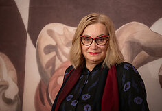 Ramutė Rachlevičiūtė, Angelinos Banytės parodos atidaryme Klaipėdoje, 2024 m. Liepos 11 d. 