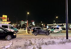 Ozo gatvėje susidūrė keturi automobiliai: