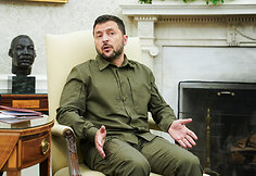 Ukrainos prezidentas V.Zelenskis susitinka su JAV prezidentu J.Bidenu Baltuosiuose rūmuose 