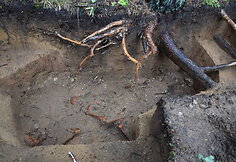 Merkinėje archeologai atkasė trijų partizanų palaikus