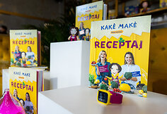 Kakės Makės knygos „Kakė Makė. Receptai“ pristatymas