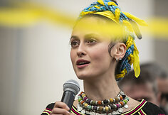 Ukrainiečių palaikymo akcija