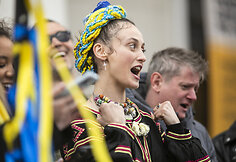 Ukrainiečių palaikymo akcija