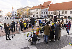 Ukrainiečių palaikymo akcija