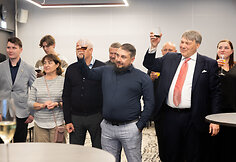 Remigijus Žemaitaitis ir jo komanda laukia Lietuvos Prezidento rinkimų rezultatų.