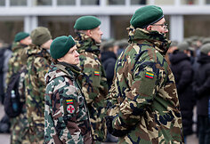 Kandidatų į &scaron;aulius priesaikos ceremonija
