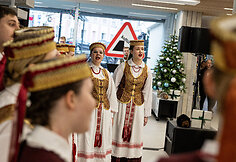23-osios Tarptautinės Kalėdų labdaros mugės atidarymas