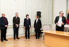 Lietuvos nacionalinių kultūros ir meno premijų laureatų paskelbimo spaudos konferencija