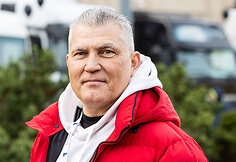 Lietuvos vežėjų asociacijos protestas prie Seimo
