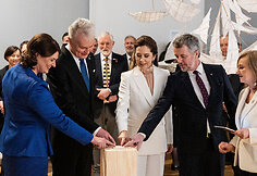 Diana Nausėdienė, Gitanas Nausėda, Karalienė Mary, Danijos Karalius Frederikas X