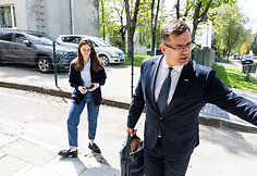 Laurynas Kasčiūnas atvyko susitikti su Vytautu Landsbergiu