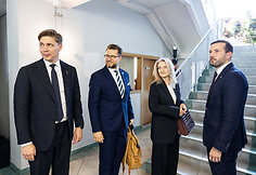 LSDP ir Demokratų sąjungos „Vardan Lietuvos“ atstovai susitiko dėl koalicijos sudarymo