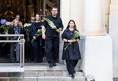 Į paskutiniąją kelionę išlydima poetė Violeta Palčinskaitė