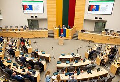 Neeilinė Seimo sesija dėl prezidento vetuoto &Scaron;vietimo įstatymo, numatančio reikalavimus de&scaron;imtokams įgyti pagrindinį i&scaron;silavinimą 