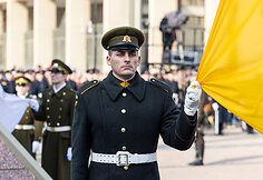 Baltijos valstybių vėliavų pakėlimo ceremonija