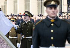Baltijos valstybių vėliavų pakėlimo ceremonija