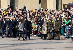 Baltijos valstybių vėliavų pakėlimo ceremonija