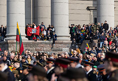 Baltijos valstybių vėliavų pakėlimo ceremonija