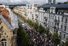 Protestas prie&scaron; valdančiąją koaliciją