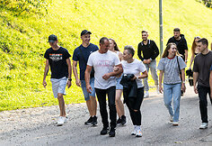 Gerbėjai renkasi į SEL koncertą Kalnų parke