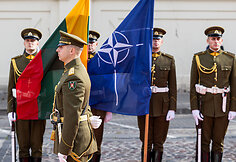 Gen. Alexus G. Grynkewich pasitikimo ceremonija